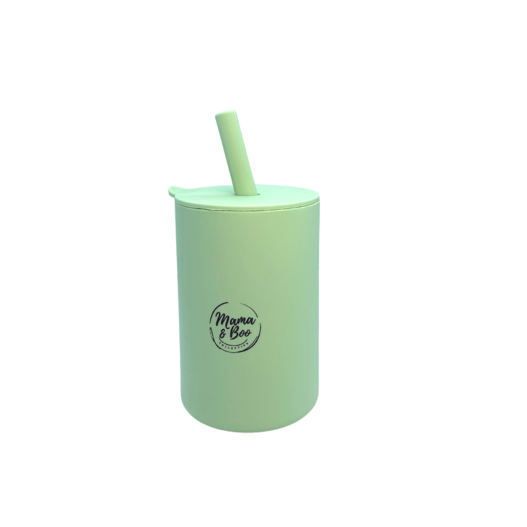 Silicone Straw + Cup | BPA Free