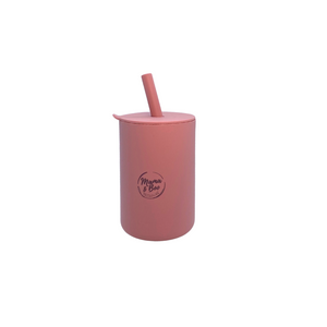 Silicone Straw + Cup | BPA Free